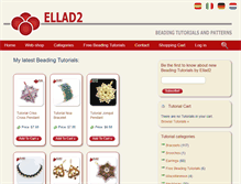 Tablet Screenshot of ellad2.com